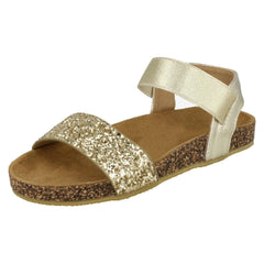 Girls Spot On Glitter Mules