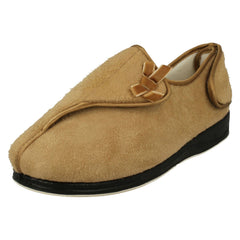 Ladies Padders Hook And Loop Comfort Slippers Penny