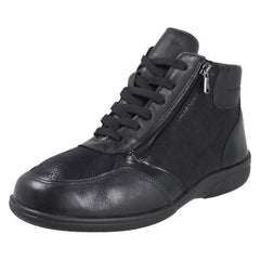 Ladies DB Shoes Wide Fitting Ankle Boots Nova