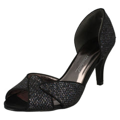 Ladies Anne Michelle Slip On Heeled Shoes