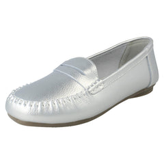 Ladies Down To Earth Leather Shoes F80445