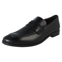 Mens Clarks Slip On Loafer Style Smart Formal Shoes Brandon Step