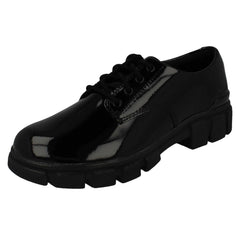 Girls Clarks Chunky Sole School Shoes Evyn Lace K