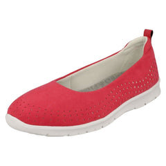 Ladies Cloud Steppers By Clarks Flat Shoes Step Allena Sea