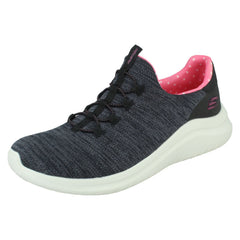 Ladies Skechers Air-Cooled Memory Foam Trainers Delightful Spot 149185