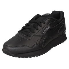 Unisex Reebok Lace Up Casual Trainers Glide Ripple Clip