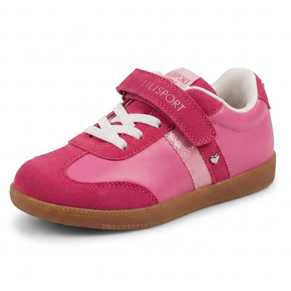 Girls Elle Sport Colourblock Casual Trainers H2726