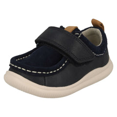 Boys Clarks Casual Shoes Cloud Sea