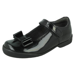 Girls Start-Rite Bow Detail School Shoes Flourish