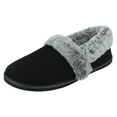 Ladies Skechers Cali With Memory Foam Vegan Full Slippers Team Toasty 32777