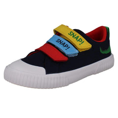 Boys Clarks Roald Dahl Crocodile Canvas Shoes RD Foxing Ace