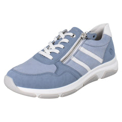 Ladies Remonte Vegan Trainers With Side Zip D1S04
