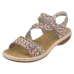 Ladies Rieker Stylish Strappy Sandals 659C7