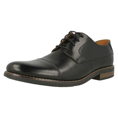 Mens Clarks Formal Lace Up Shoes Becken Cap