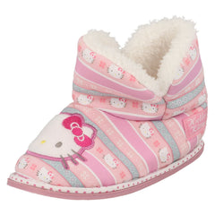 Girls Character Hello Kitty Bootie Slippers