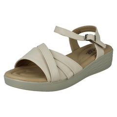 Ladies Eaze Buckle Fastening Summer Sandals F12103