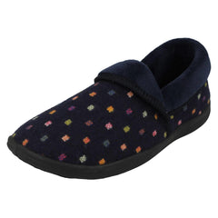 Ladies Padders Wide Fitting Slippers - Mellow