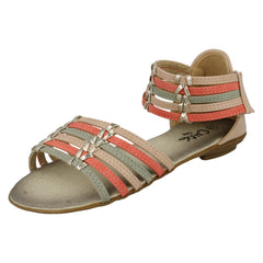 Girls Cutie Low Heel Summer Sandal