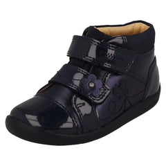 Girls Startrite Hook & Loop Ankle Boots Daydream