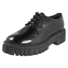 Ladies Clarks Chunky Sole Lace Up Smart Shoes Page Walk