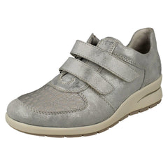 Womens Rieker Hook and Loop Casual Trainer L4868