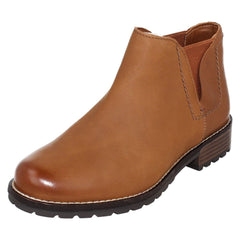 Ladies Clarks Low Heel Chelsea Casual Ankle Boots Clarkwell Demi