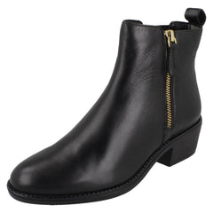 Ladies Van Dal Zip Fastening Ankle Boots Barlow II