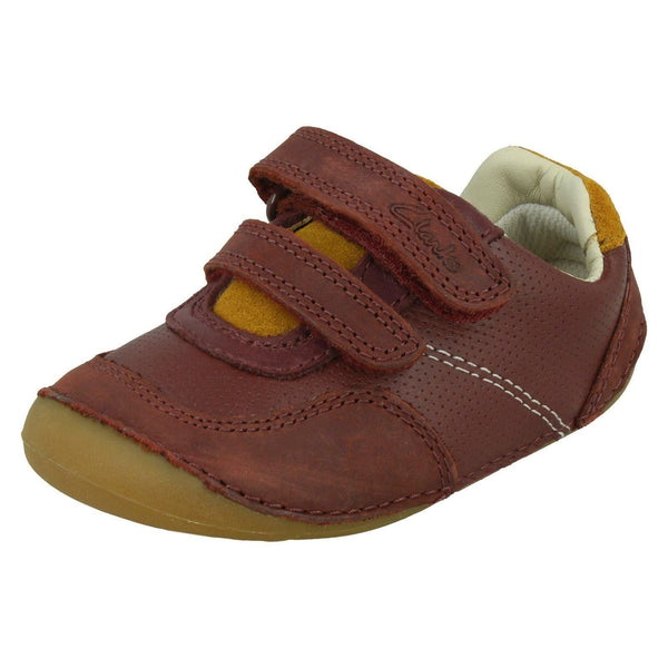 Boys Clarks Casual First Shoes Tiny Dusk