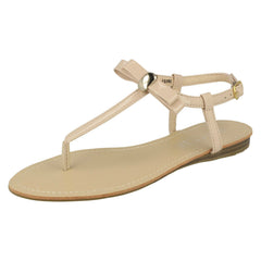 Ladies Spot On Open Toe Sandals
