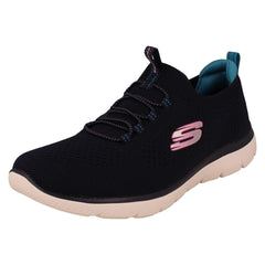 Ladies Skechers Vegan Slip On Memory Foam Trainers Top Player 150116