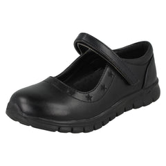 Girls Spot On School Shoes H2559