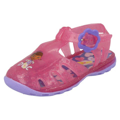 Girls Disney Doc McStuffins Jelly Sandal Woodcroft