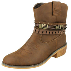 Ladies Down To Earth Cowboy Boots F50950