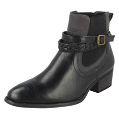Ladies Down To Earth Heeled Ankle Boots