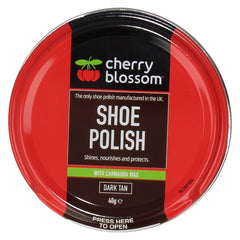 Cherry Blossom Shoe Polish With Carnauba Wax