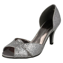 Ladies Anne Michelle Slip On Heeled Shoes