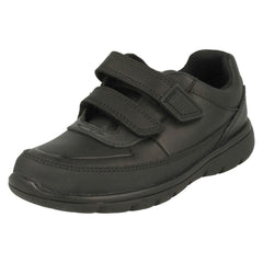 Boys Clarks Hook & Loop School Shoes Venture Walk