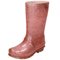 Girls Spot On Glitter Wellingtons X1253#C