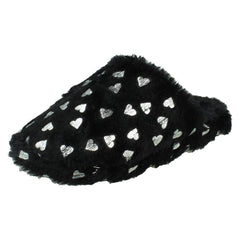 Girls Pineapple Fluffy Mule Slippers X3022