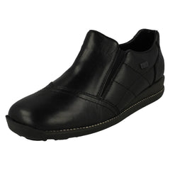 Ladies Rieker Zip Fastening Full Shoe 44277