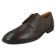 Mens Thomas Blunt Smart Wingtip Lace Up Leather Brogue Shoes A2201