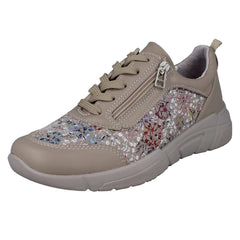Ladies DB Shoes 2V Fitting Wedge Trainers Grace