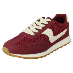 Ladies Elle Sport Casual Lace Up Trainers F7359