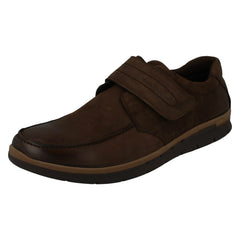 Mens Hush Puppies Casual Hook & Loop Shoes Duke HPM2000