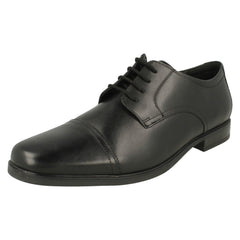 Mens Clarks Toe Cap Detailed Smart Shoes Howard Cap