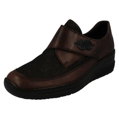 Womens Rieker Hook And Loop Shoes 487C0