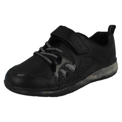 Girls Clarks Casual Trainers Spark Glow O