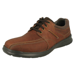 Mens Clarks Stitch Detailed Lace Up Shoes Cotrell Walk