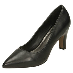 Ladies Leather Collection Court Shoes