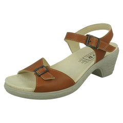 Ladies Easy B Casual Heeled Sandals Tilly